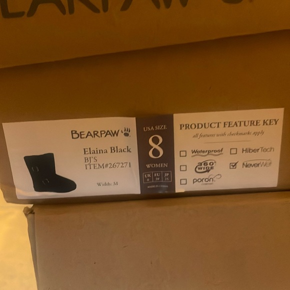 Bearpaw Elaina black boots - Picture 4 of 4